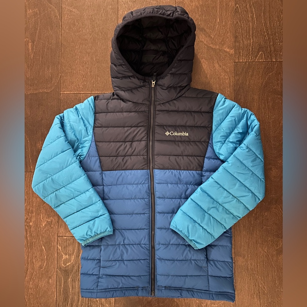 Columbia Kids' Puffer Jacket - Black and Blue